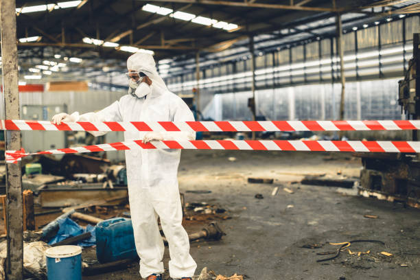 Professional Odor Removal technician working in Smithfield, NC